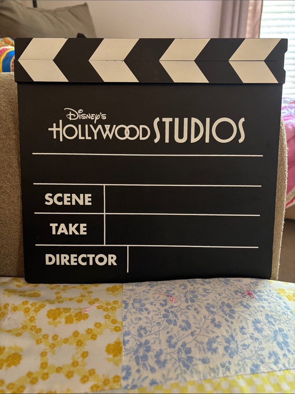 Disney Hollywood Studios Movie Clapboard!